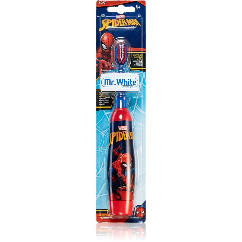 Marvel Spiderman Battery Toothbrush детска електрическа четка за зъби със сменяеми батерии софт 4y+ - Електроуред - Сравни цени от 1 магазин с безплатна доставка