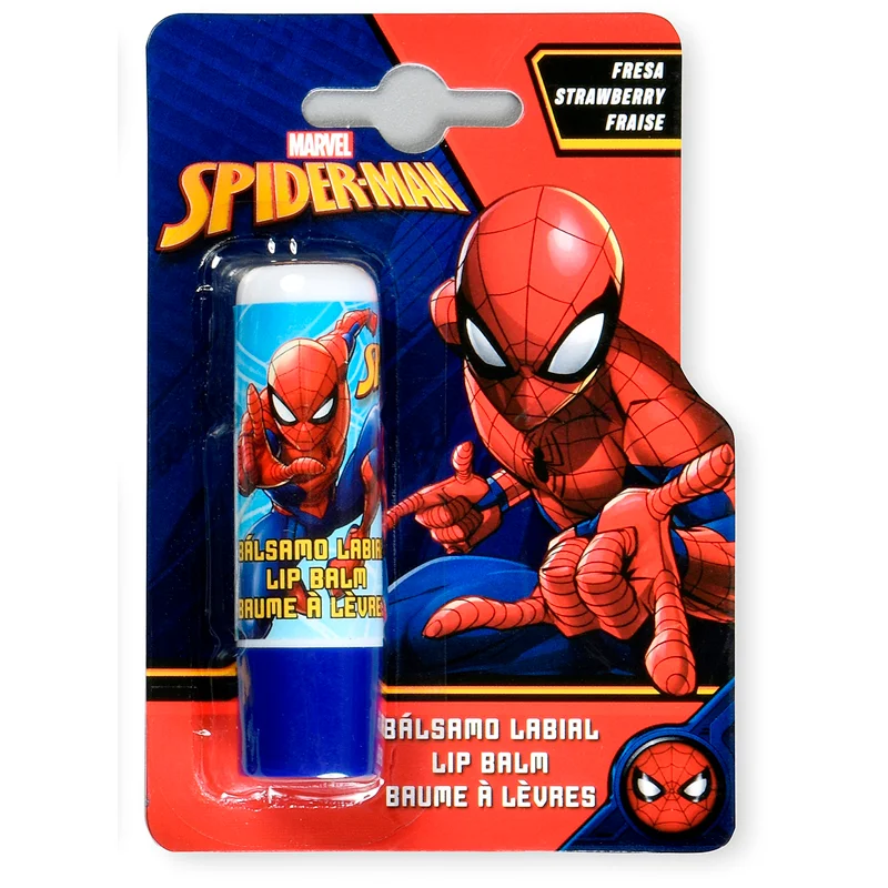 Marvel Spiderman Lip Balm балсам за устни с аромат на ягода - Грижа за лице - Сравни цени от 1 магазин с безплатна доставка