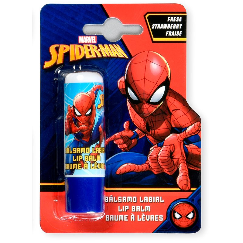 Marvel Spiderman Lip Balm балсам за устни с аромат на ягода - Грижа за лице - Сравни цени от 1 магазин с безплатна доставка