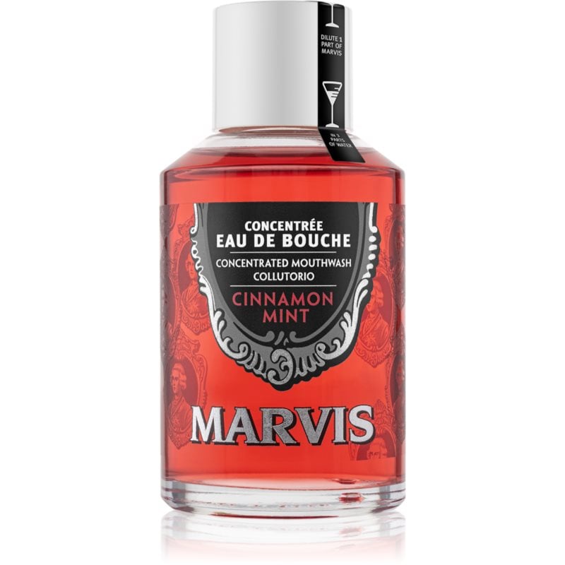 Marvis Concentrated Mouthwash Cinnamon Mint концентрирана вода за уста за свеж дъх