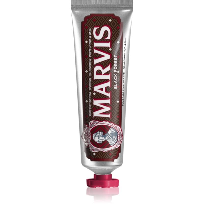 Marvis Black Forest паста за зъби вкус Cherry-Chocolate-Mint