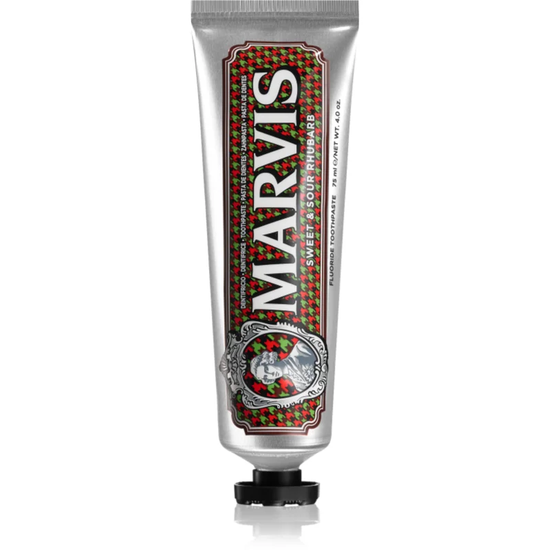 Marvis Sweet & Sour Rhubarb паста за зъби вкус Rhubarb