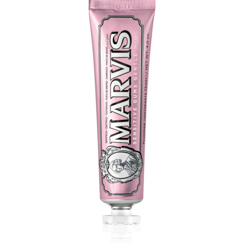Marvis Marvis Sensitive Gums Mint паста за зъби за чувствителни зъби - Унисекс парфюм 75мл - Сравни цени от 1 магазин с безплатна доставка