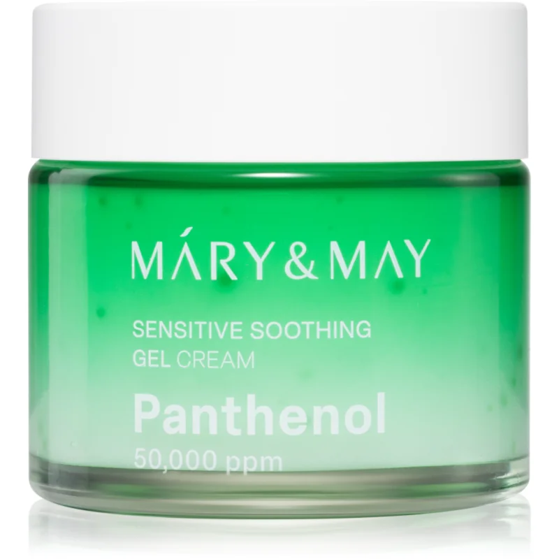 MARY & MAY Sensitive Soothing Gel Cream лек хидратиращ крем-гел за успокояване и подсилване на чувствителната кожа