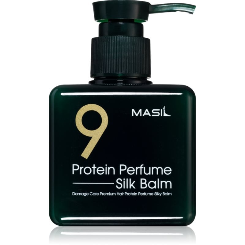 MASIL 9 Protein Perfume Silk Balm регенерираща грижа без изплакване за коса, изложена на високи температури