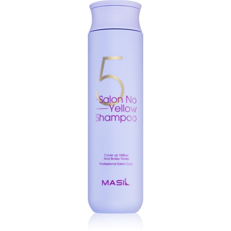 MASIL 5 Salon No Yellow лилав шампоан неутрализиращ жълтеникавите оттенъци