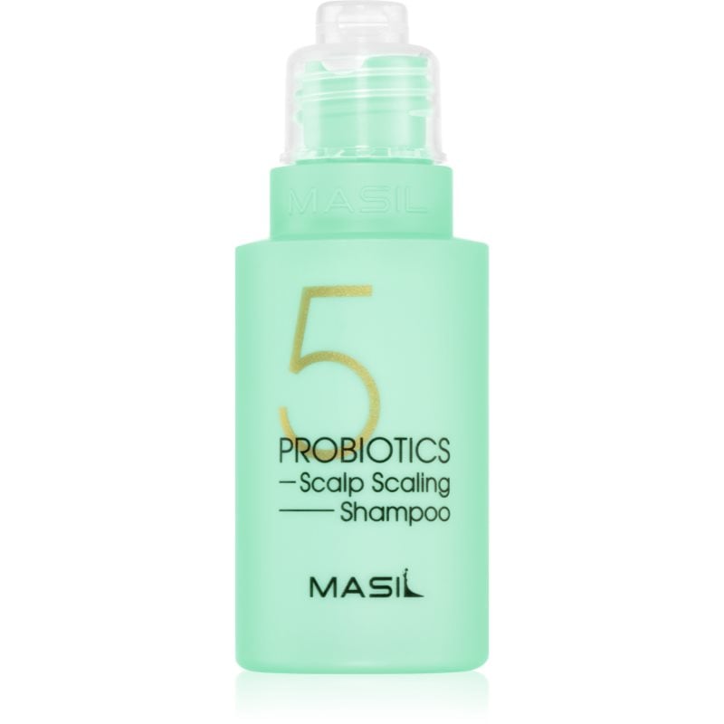 MASIL 5 Probiotics Scalp Scaling дълко почистващ шампоан против мазен пърхот