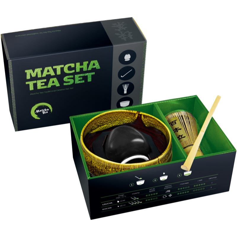 Matcha Tea Matcha Set Profi Akeno подаръчен комплект за приготвяне на напитка - Комплект - Сравни цени от 1 магазин с безплатна доставка