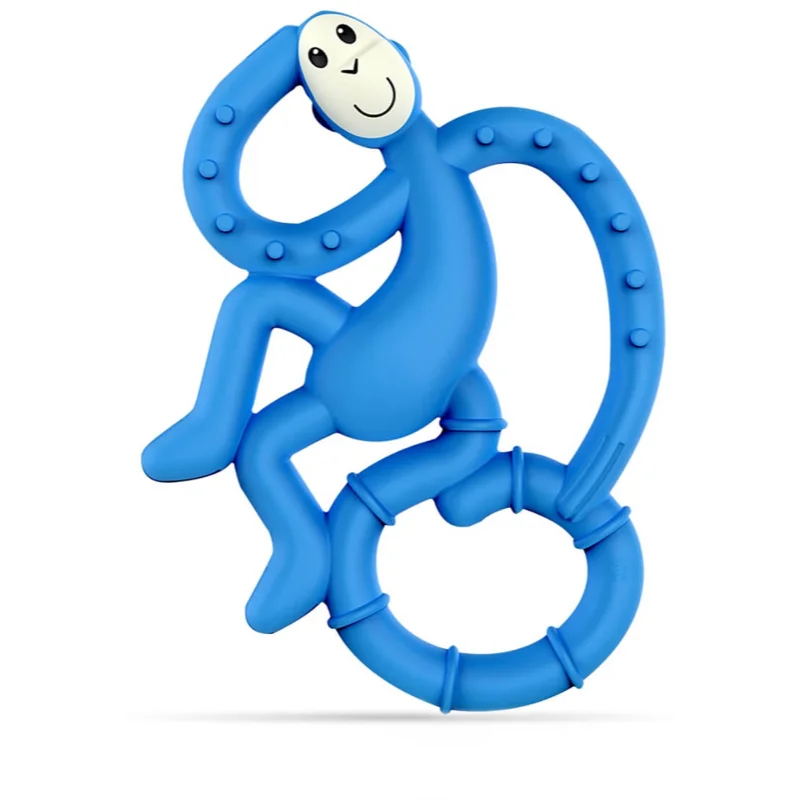 Matchstick Monkey Mini Monkey Teether гризалка с антимикробна съставка Blue - За деца - Сравни цени от 1 магазин с безплатна доставка