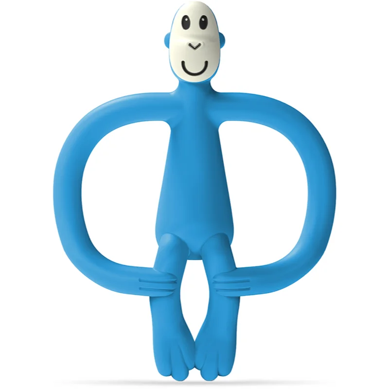 Matchstick Monkey Monkey Teether гризалка с четка 2 в 1 Blue - За деца - Сравни цени от 1 магазин с безплатна доставка