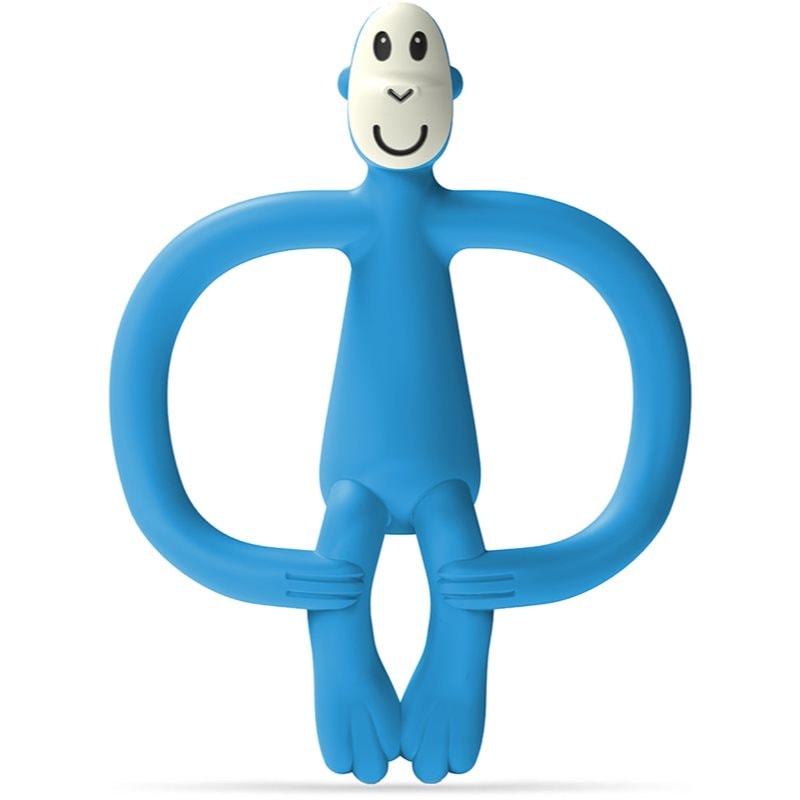 Matchstick Monkey Monkey Teether гризалка с четка 2 в 1 Blue - За деца - Сравни цени от 1 магазин с безплатна доставка