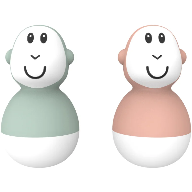 Matchstick Monkey Endless Bathtime Fun Wobblers играчка за вода Mint Green & Dusty Pink - За деца - Сравни цени от 1 магазин с безплатна доставка