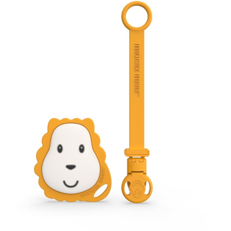 Matchstick Monkey Flat Face Teether & Soother Clip подаръчен комплект за деца Lion - За деца - Сравни цени от 1 магазин с безплатна доставка