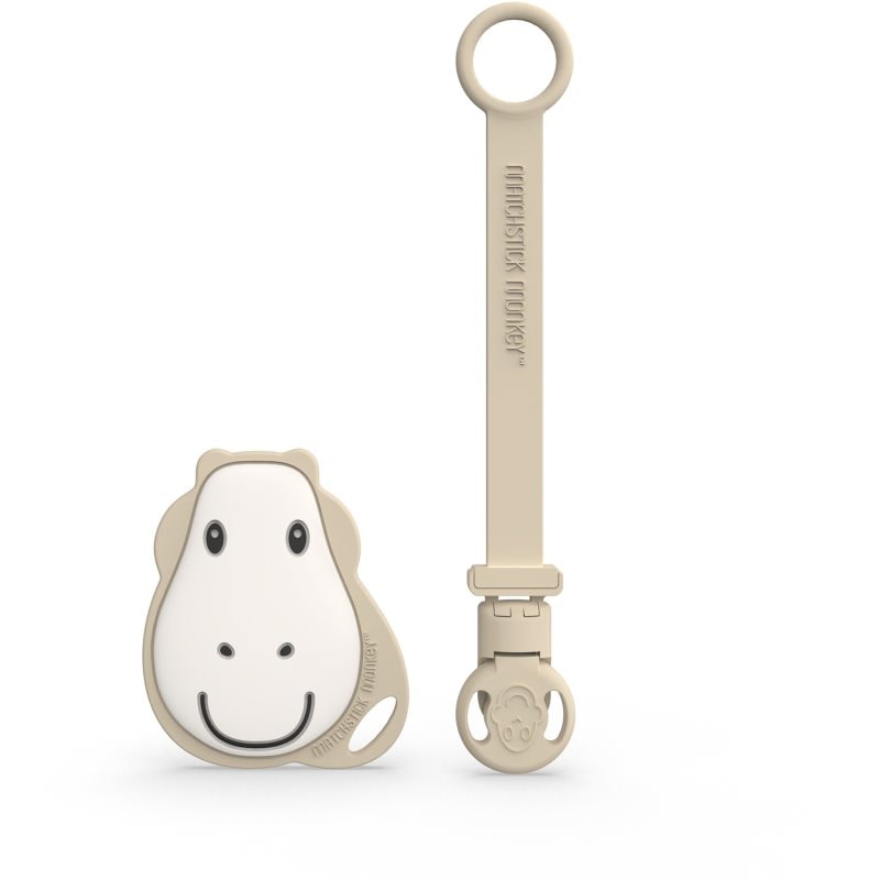Matchstick Monkey Flat Face Teether & Soother Clip подаръчен комплект за деца - За деца - Сравни цени от 1 магазин с безплатна доставка