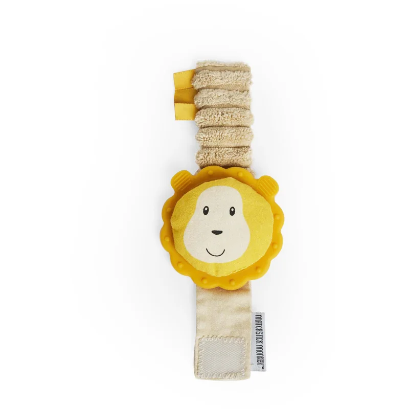 Matchstick Monkey Wrist Teether гризалка за китка Lion - За деца - Сравни цени от 1 магазин с безплатна доставка
