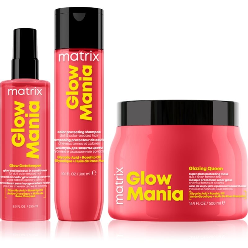 Matrix Glow with the Flow комплект за боядисана коса - Комплект - Сравни цени от 1 магазин с безплатна доставка
