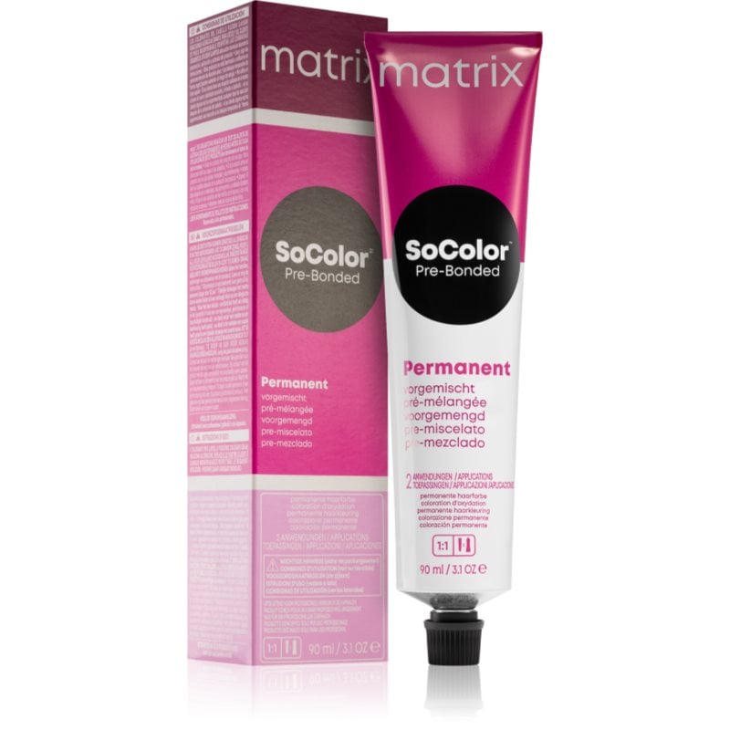 Matrix SoColor Pre-Bonded Blended перманентната боя за коса