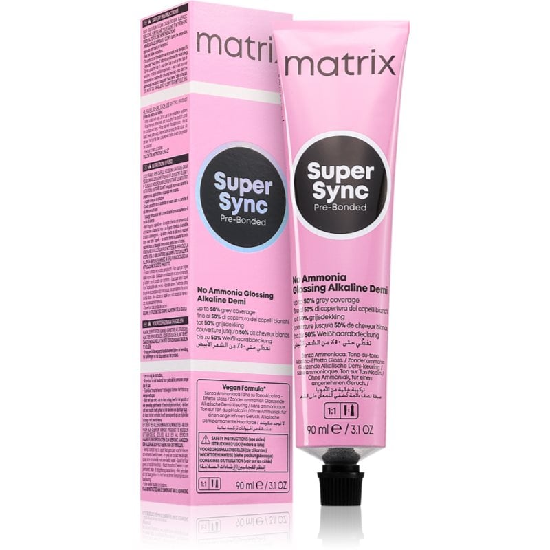 Matrix Super Sync Pre-Bonded полуперманентна тонираща боя за коса