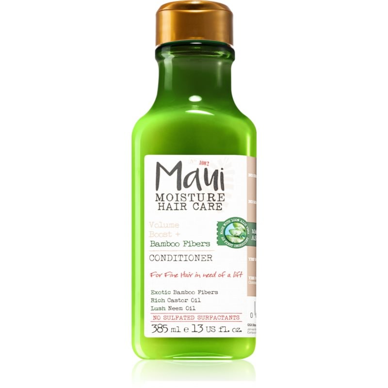Maui Moisture Volume Boost + Bamboo Fibers подсилващ балсам за фина коса - Грижа за коса - Сравни цени от 1 магазин с безплатна доставка