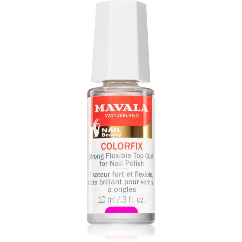 Mavala Nail Beauty Colorfix финален лак за съвършена защита и интензивен блясък