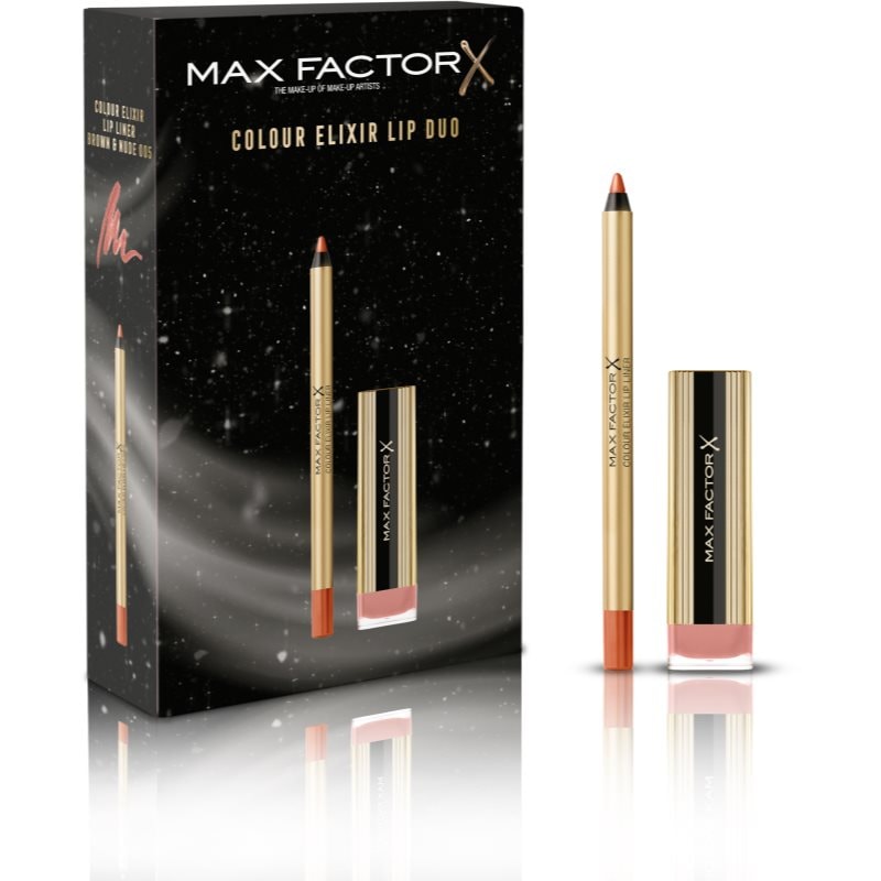 Max Factor Colour Elixir Lip Duo коледен подаръчен комплект за жени - Комплект - Сравни цени от 1 магазин с безплатна доставка
