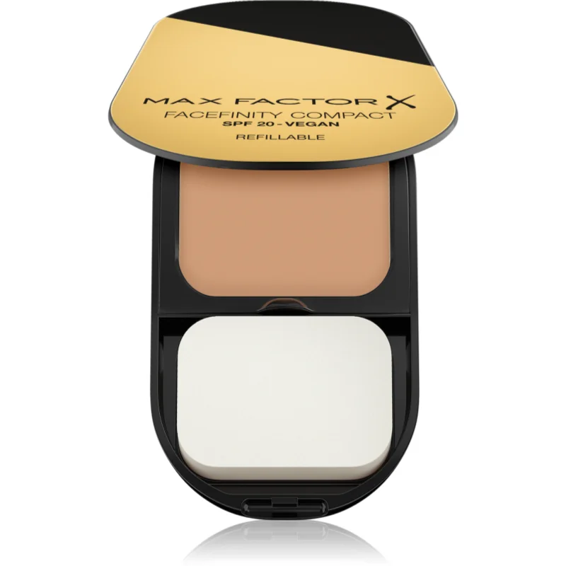 Max Factor Facefinity Refillable компактен матиращ фон дьо тен SPF 20 - Грим - Сравни цени от 1 магазин с безплатна доставка