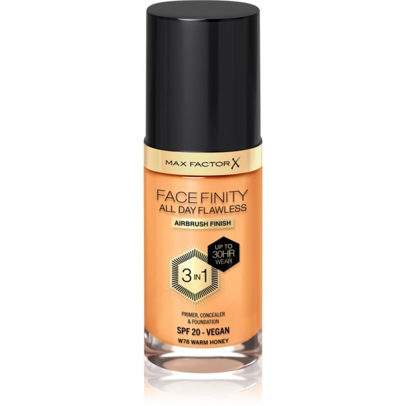 Max Factor Facefinity All Day Flawless дълготраен фон дьо тен SPF 20