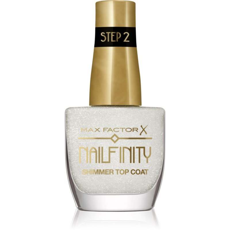 Max Factor Nailfinity Shimmer Top Coat гел топ лак за нокти за лъскавина и блясък - Грим - Сравни цени от 1 магазин с безплатна доставка