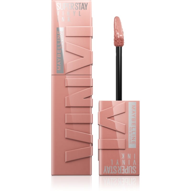 MAYBELLINE NEW YORK SuperStay Vinyl Ink дълготрайно течно червило 95 CAPTIVATED - Грим - Сравни цени от 1 магазин с безплатна доставка