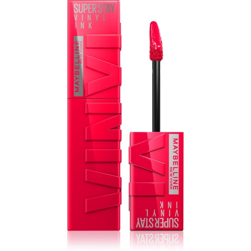 MAYBELLINE NEW YORK SuperStay Vinyl Ink дълготрайно течно червило 45 CAPRICIOUS