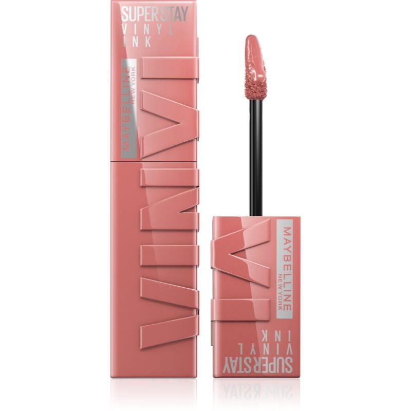 MAYBELLINE NEW YORK SuperStay Vinyl Ink дълготрайно течно червило 100 CHARMED - Грим - Сравни цени от 1 магазин с безплатна доставка