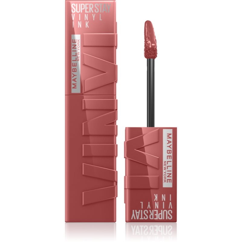 MAYBELLINE NEW YORK MAYBELLINE NEW YORK SuperStay Vinyl Ink дълготрайно течно червило 35 CHEEKY - Унисекс парфюм 2мл - Сравни цени от 1 магазин с безплатна доставка