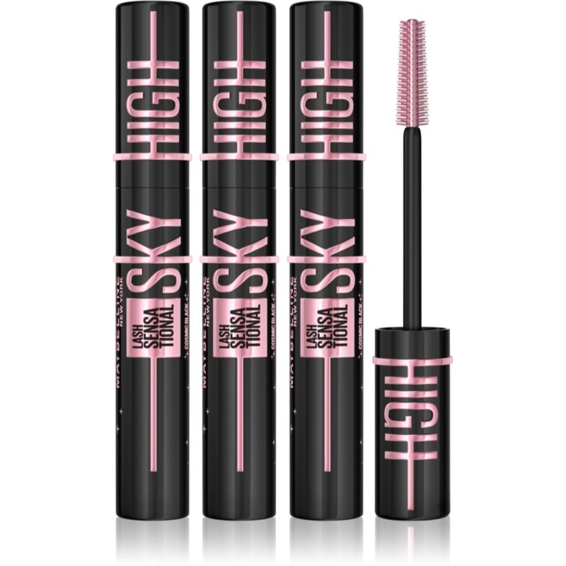 MAYBELLINE NEW YORK Lash Sensational Sky High Cosmic Black удължаваща спирала екстра черно 3x7 - Грим - Сравни цени от 1 магазин с безплатна доставка