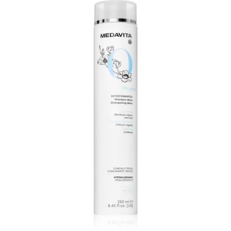 Medavita Oxygen Detox Shampoo почистващ детоксикиращ шампоан - Грижа за коса - Сравни цени от 1 магазин с безплатна доставка