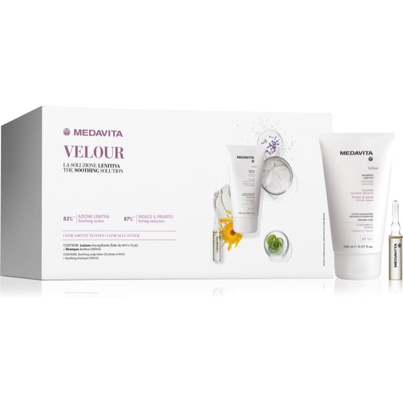 Medavita Velour Restorative Set подаръчен комплект За коса - Комплект - Сравни цени от 1 магазин с безплатна доставка