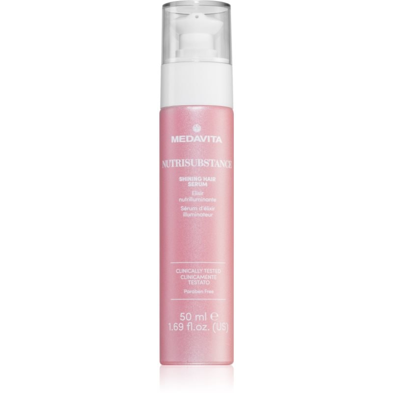 Medavita Nutrisubstance Shining Hair Serum серум за коса за подсилване и блясък на косата - Грижа за коса - Сравни цени от 1 магазин с безплатна доставка