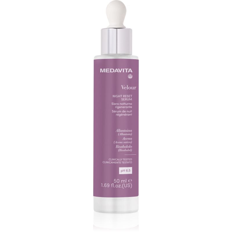 Medavita Velour Night Reset Serum обновяващ серум за лицето и скалпа