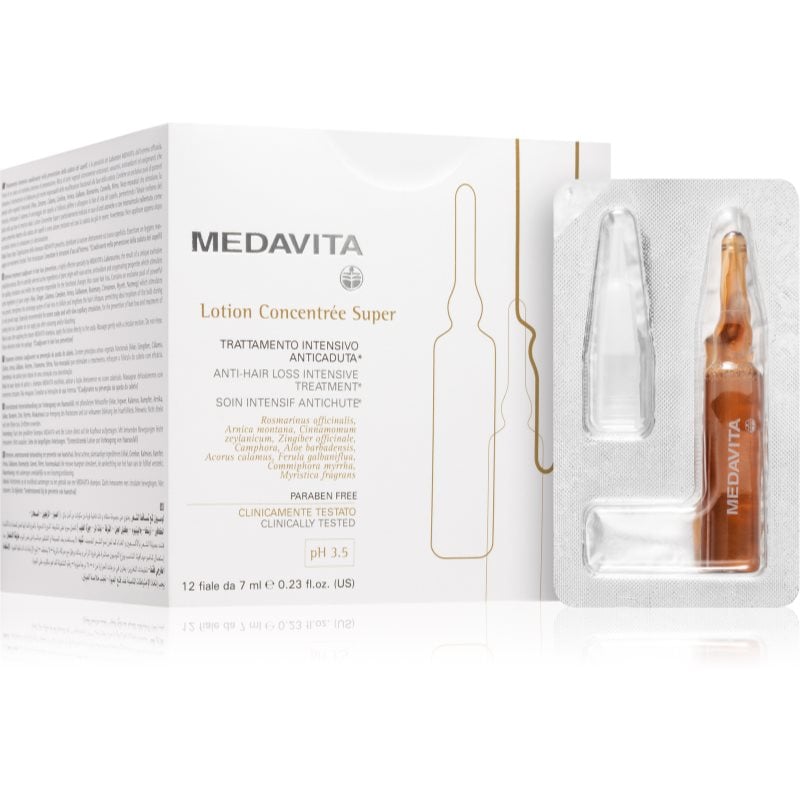 Medavita Lotion Concentrée Super заздравяваща грижа против косопад 12x