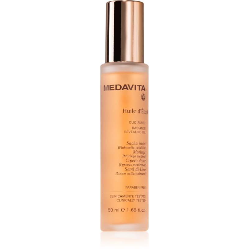 Medavita Huile d'Étolle Radiance Revealing Oil подхранващо масло за блясък и мекота на косата - Грижа за коса - Сравни цени от 1 магазин с безплатна доставка
