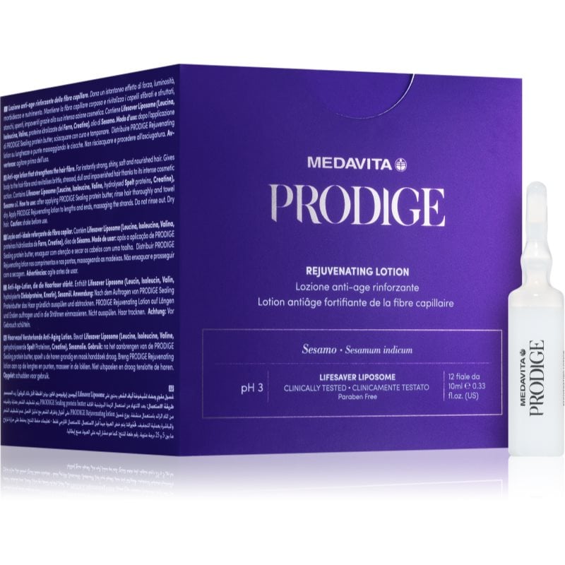 Medavita Prodige Rejuvenating Lotion грижа без отмиване за кожата на главата с подмладяващ ефект 12x