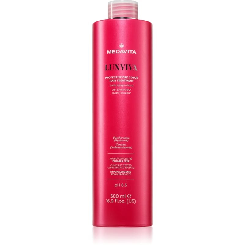 Medavita LUXVIVA Protective Pre Color Hair Treatment защитно мляко За коса