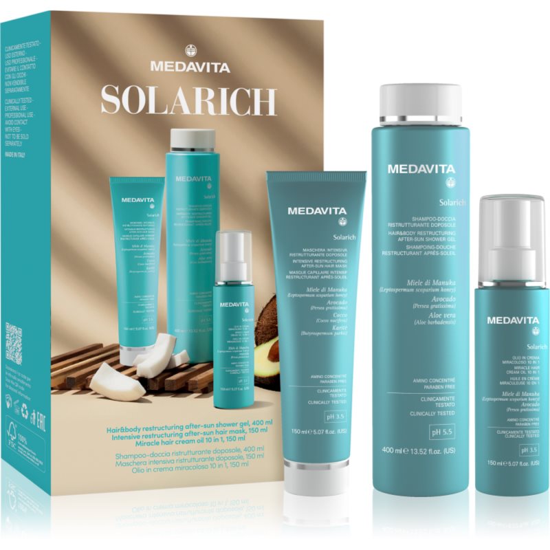 Medavita Medavita Solarich Solarich подаръчен комплект за жени - Дамски парфюм - Сравни цени от 1 магазин с безплатна доставка