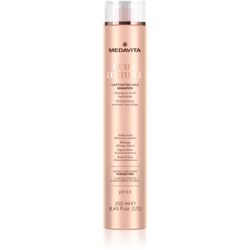 Medavita Huile d'Étolle Captivating Oils Shampoo шампоан за блясък и мекота на косата - Грижа за коса - Сравни цени от 1 магазин с безплатна доставка