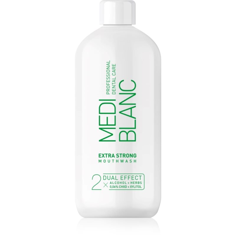 MEDIBLANC MEDIBLANC Extra Strong вода за уста с екстра силен ефект - Унисекс парфюм 500мл - Сравни цени от 1 магазин с безплатна доставка
