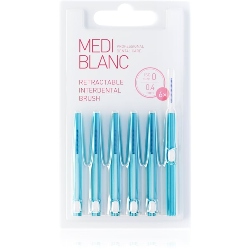 MEDIBLANC Interdental TB Pull Out System 0.4 mm изваждаща се интердентална четка - Грижа за зъбите - Сравни цени от 1 магазин с безплатна доставка