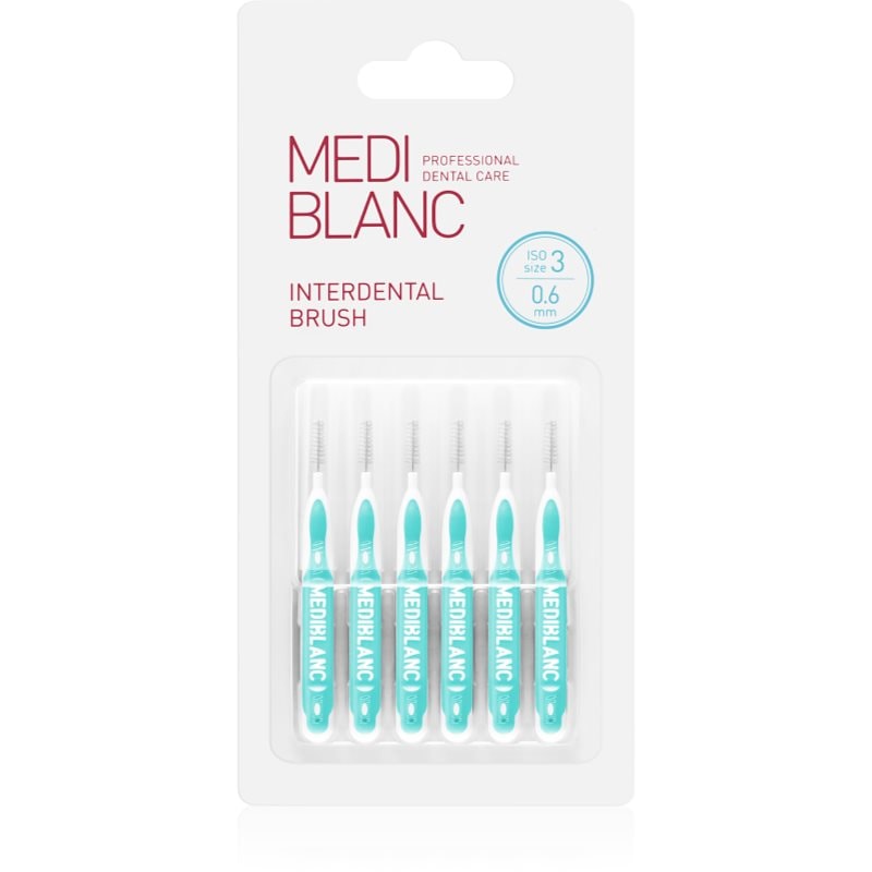 MEDIBLANC Interdental Pick-brush междузъбна четка 0,6 mm Blue - Грижа за зъбите - Сравни цени от 1 магазин с безплатна доставка