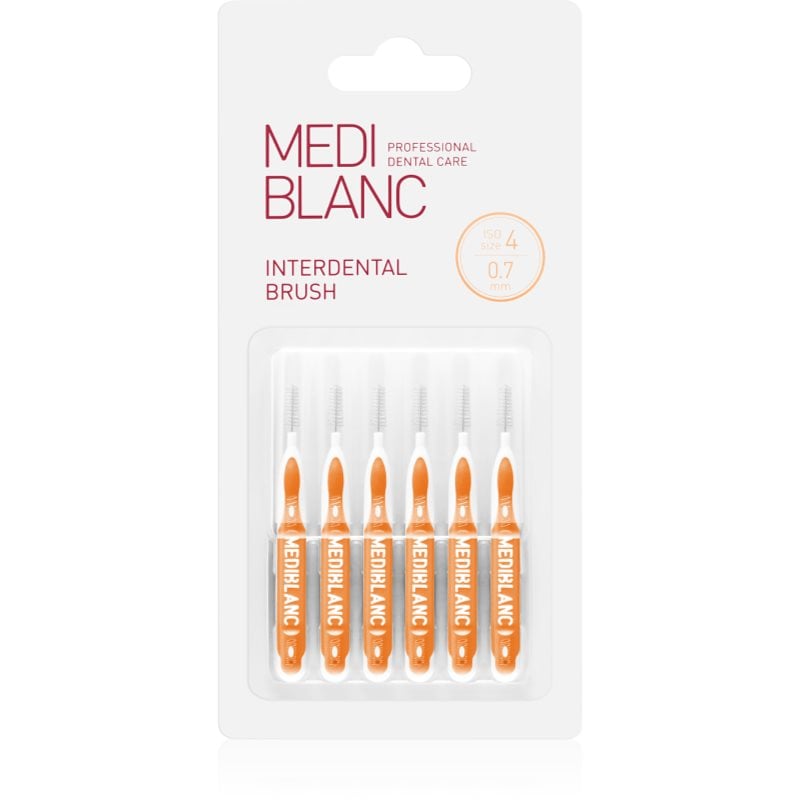 MEDIBLANC Interdental Pick-brush междузъбна четка 0,7 mm Yellow
