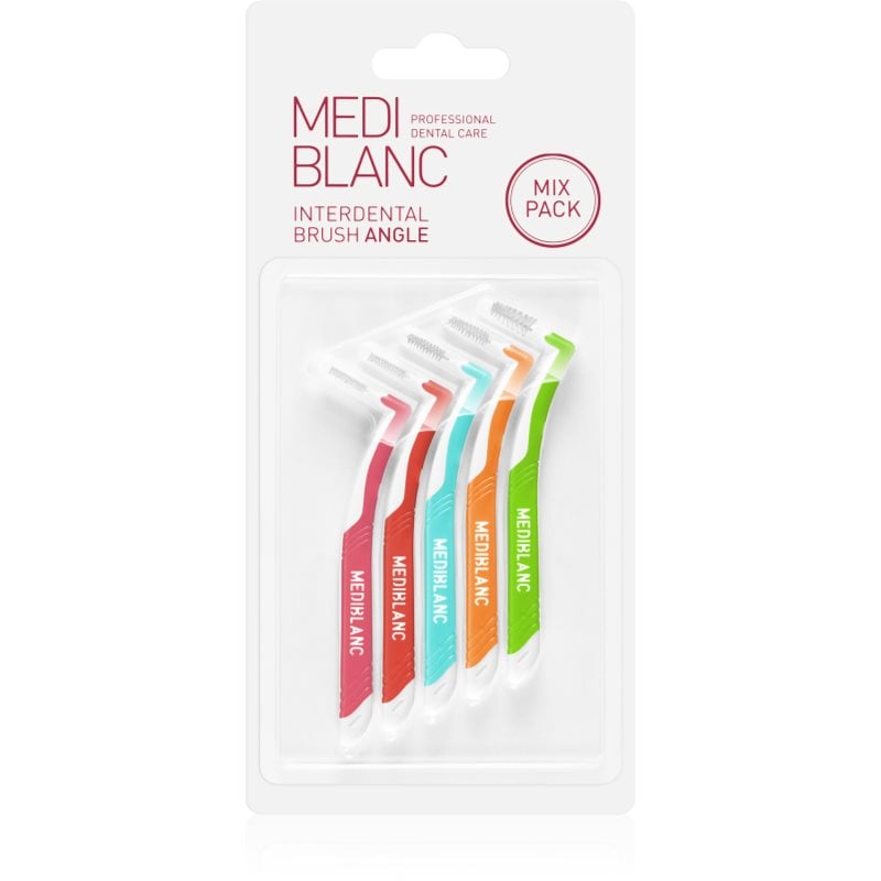 MEDIBLANC Interdental Pick-brush Angle междузъбна четка Mix kit