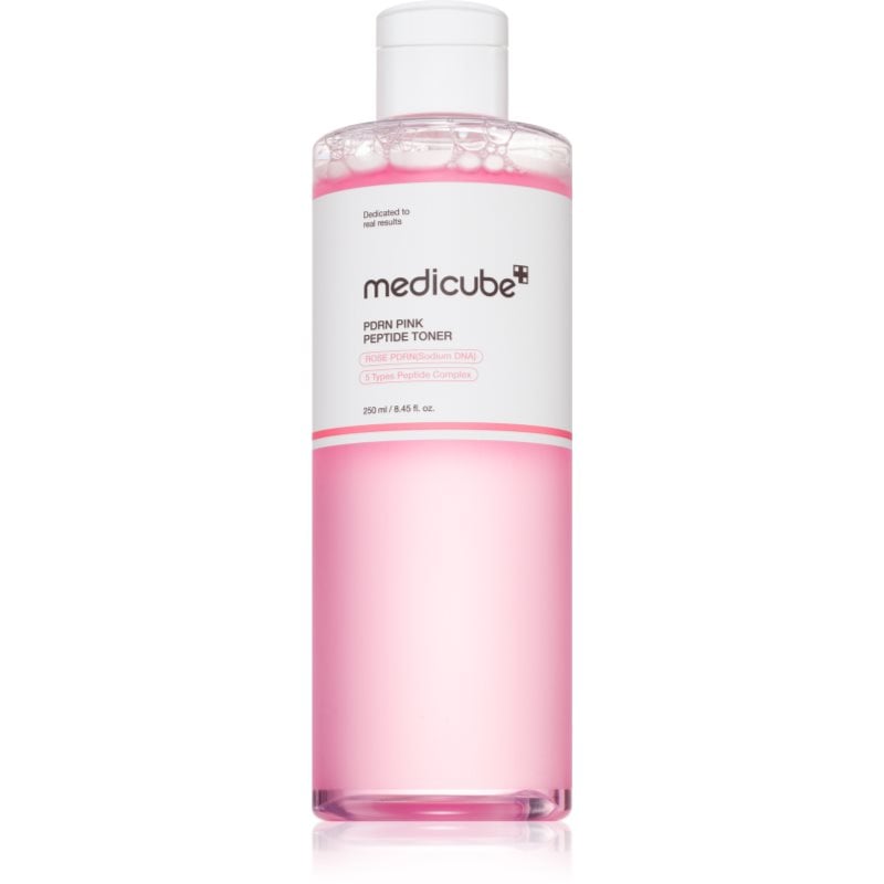 Medicube PDRN Pink Cica Soothing Toner озаряващ тоник за лице за стягане на кожата