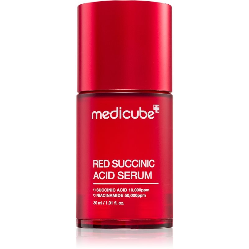 Medicube Red Succinic Acid Serum озаряващ серум с хидратиращ ефект - Грижа за лице - Сравни цени от 1 магазин с безплатна доставка